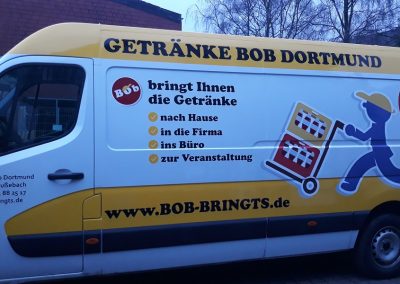 Foto Lieferfahrzeug Getränke Bob Dortmund in Waltrop