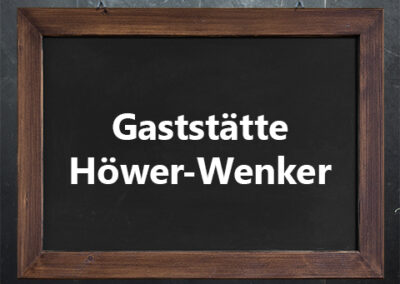 Gaststätte Höwer-Wenker